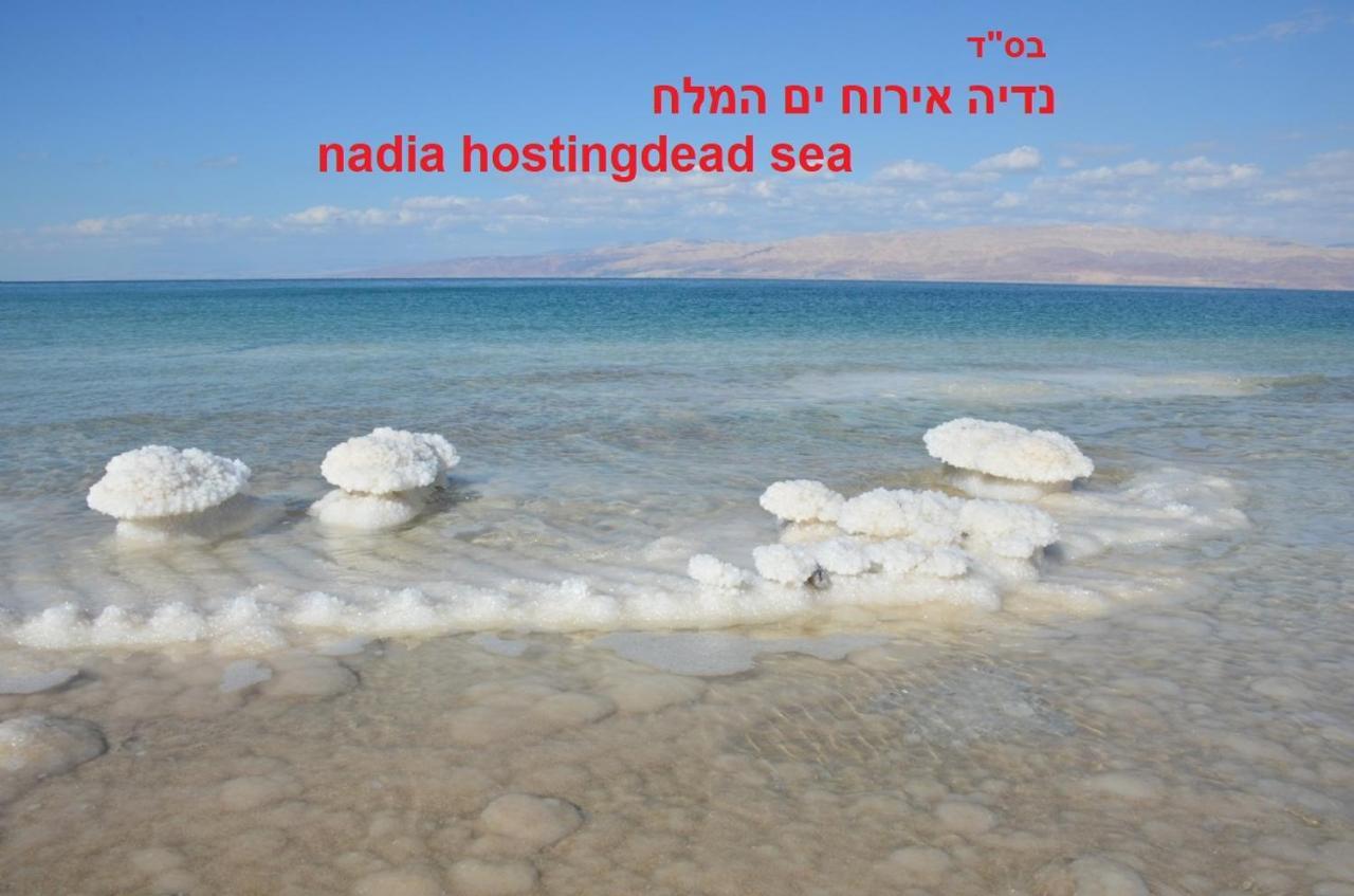 Nadia Hosting Dead Sea Villa Neve Zohar Eksteriør bilde